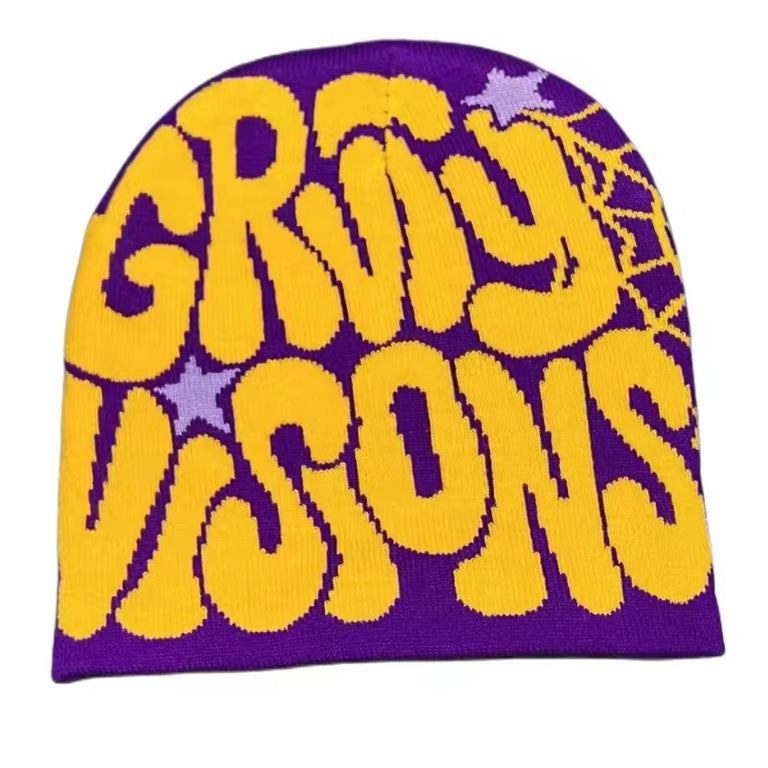 Knitting Cap Men Women Paragraph Quality Beanie Cap Y2k Warm Fashion Hundred Take Ins New Net Red Design Sense Niche Cold Cap